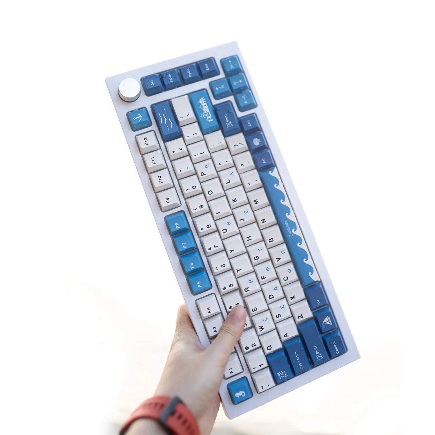 santorini-themed-oem-keycapset-spacekey-keycaps-front