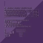 stylish-oem-minimal-keycap-set-purple