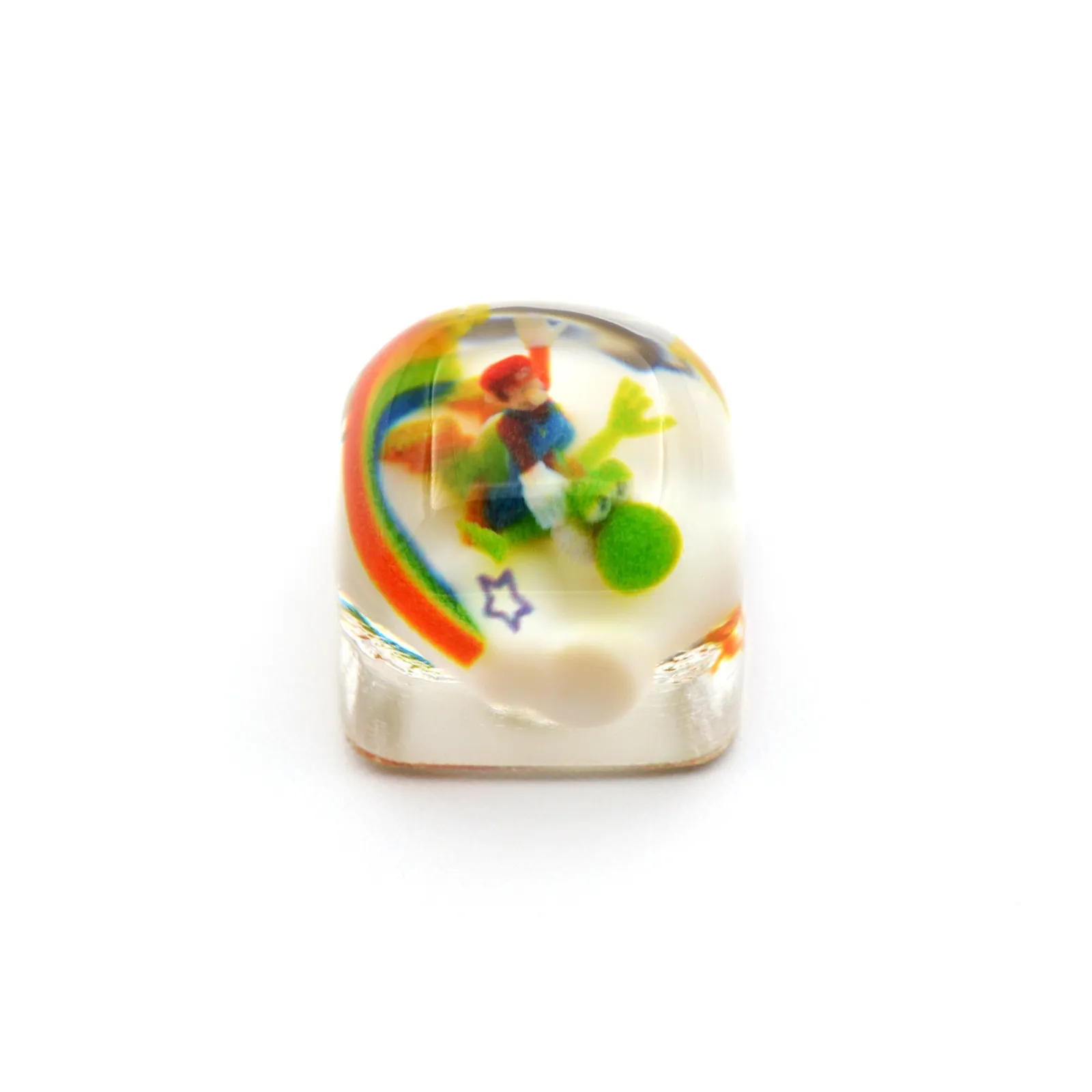 super-mario-mario-yoshi-transparent-keycap-front