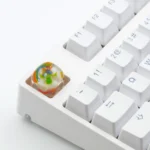 super-mario-mario-yoshi-transparent-keycap-side