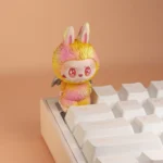 wings-labubu-keycaps-gradientpink