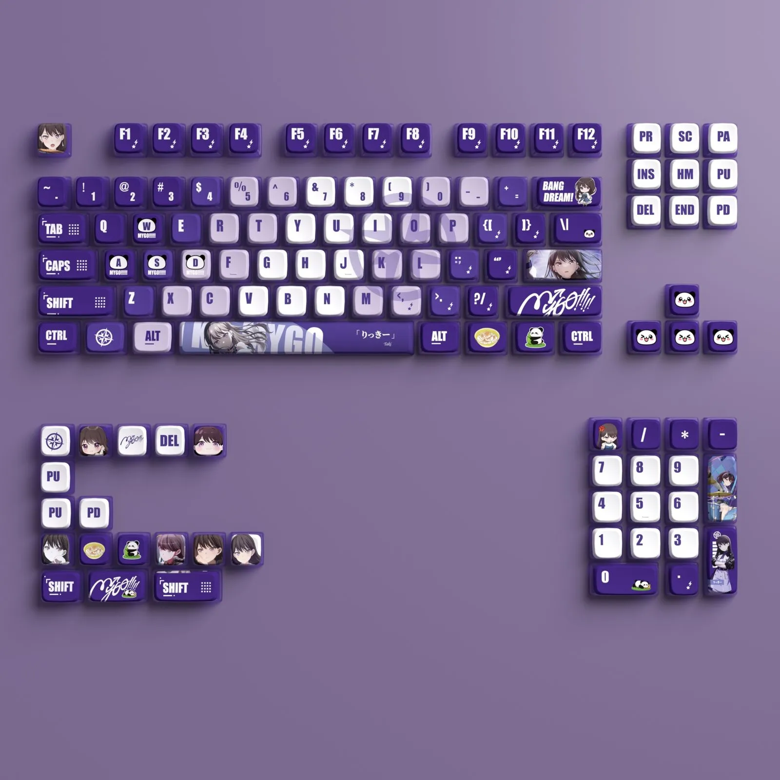 bangdreamitsmygo-taki-shiina-oem-keycap-set-upgraded