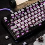 blackorwhite-mda-keycapset-t87-mechanical-keyboard-side
