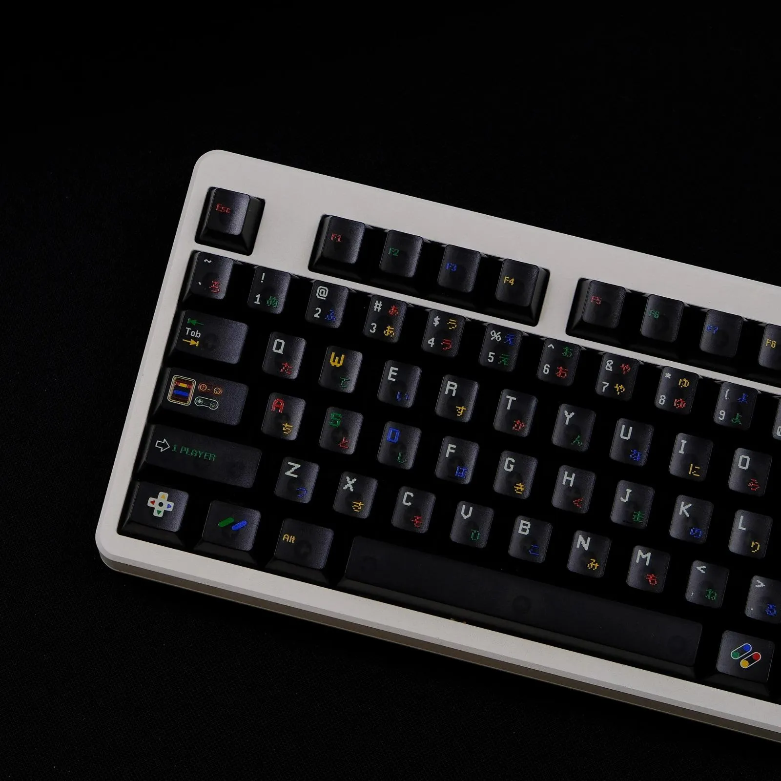 childlike-black-oem-keycap-set-front
