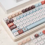 coffeebear-keycap-set-omo75-mechanical-keyboard-side