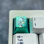 genshin-impact-cute-nahida-keycaps-green
