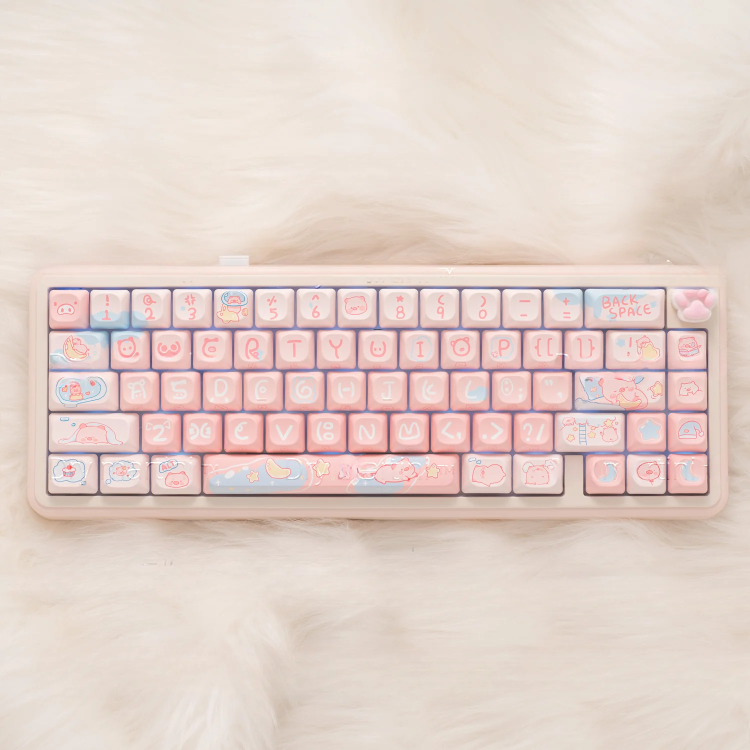 goodnight-little-pig-moc-keycap-set-1