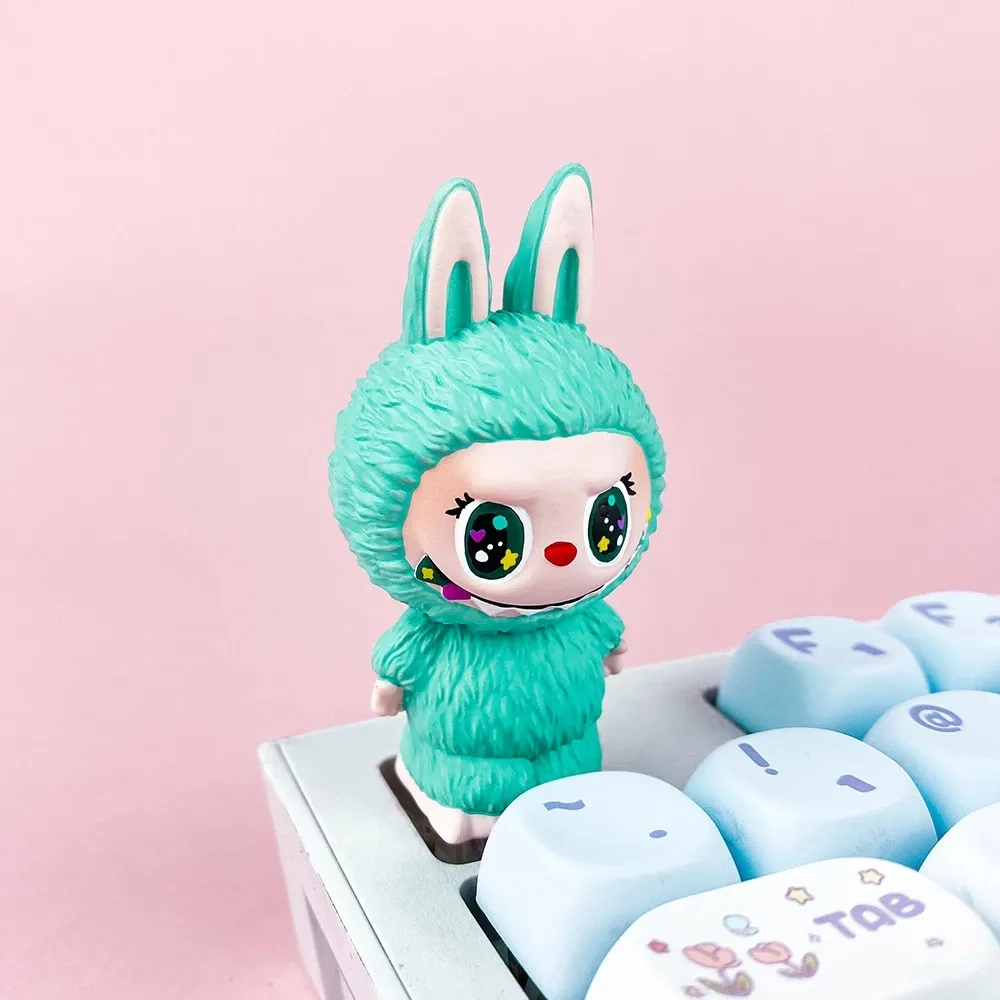 green-labubu-keycap-cover