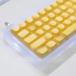 little-pudding-oem-minimal-keycap-set-yellow