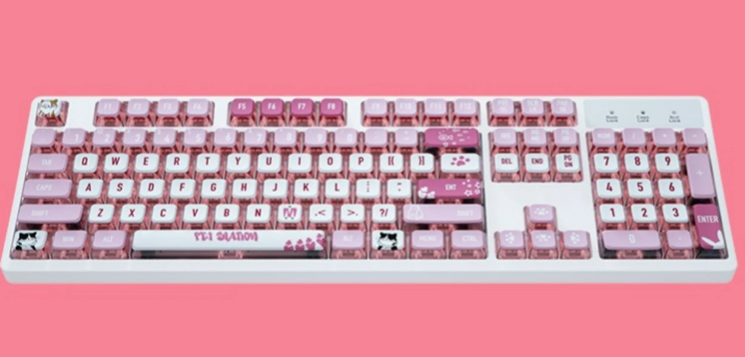 pink-cat-asa-keycap-set-front