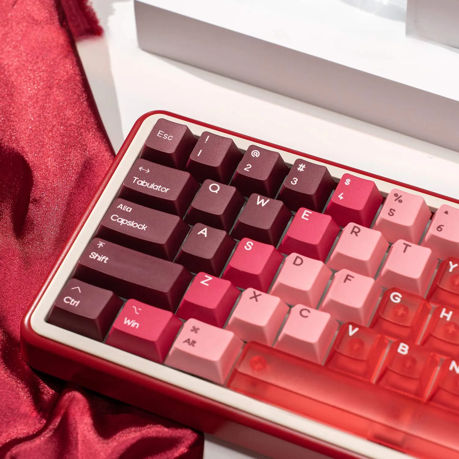 red-retro-pixel-oem-keycap-set-side
