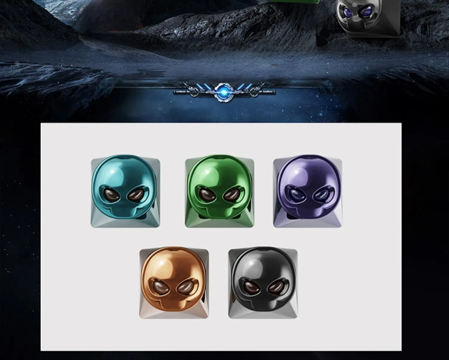 stylish-alien-series-keycaps-cover