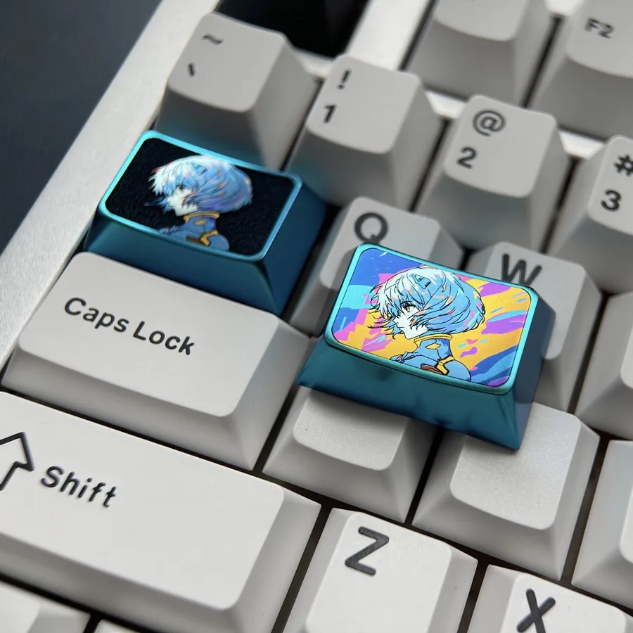 stylish-rei-ayanami-tab-key-keycaps-cover