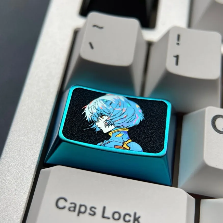 stylish-rei-ayanami-tab-key-keycaps-front