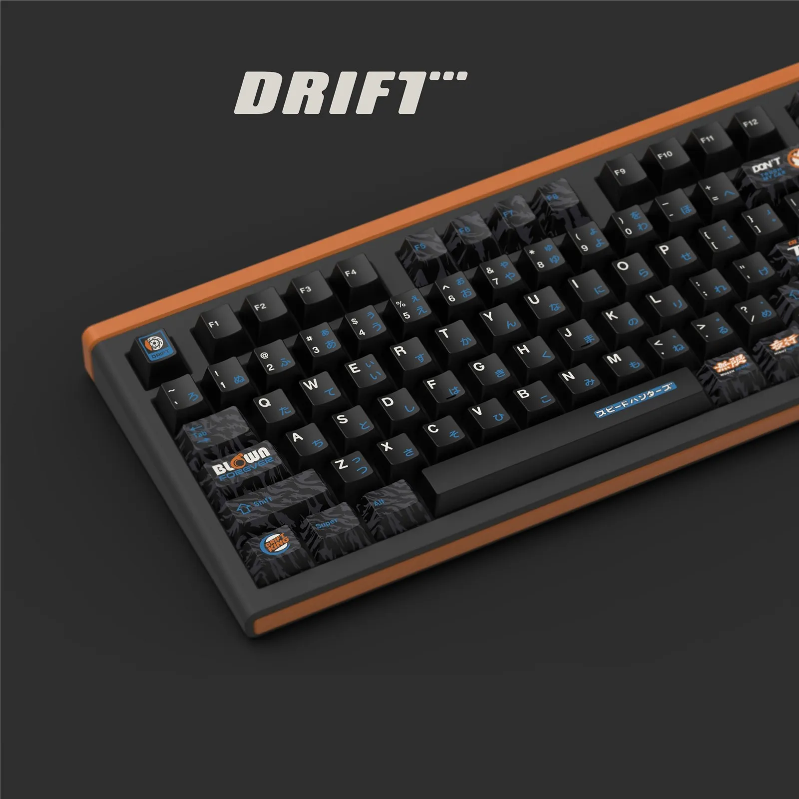 thefast-and-thefurious-tokyodrift-oem-keycapset-side