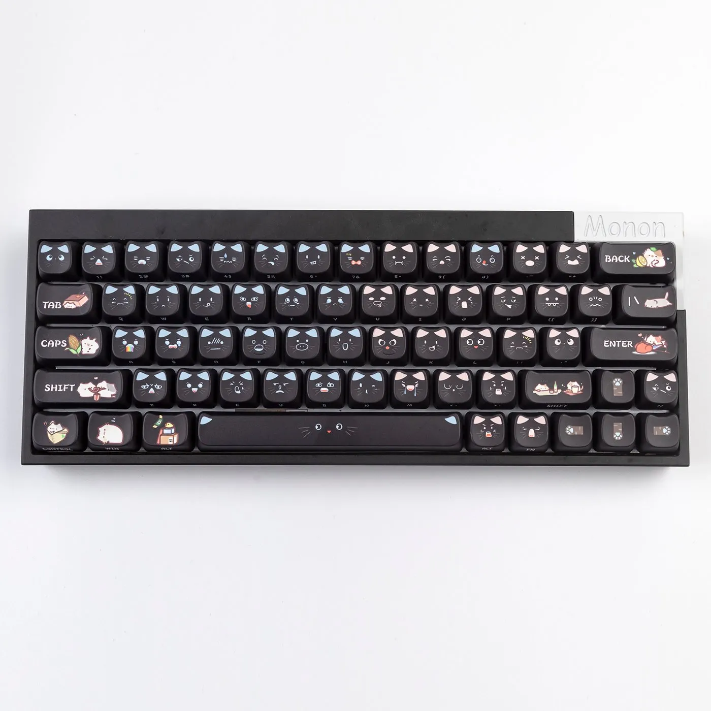 adorable-black-cat-mao-keycap-set-cover