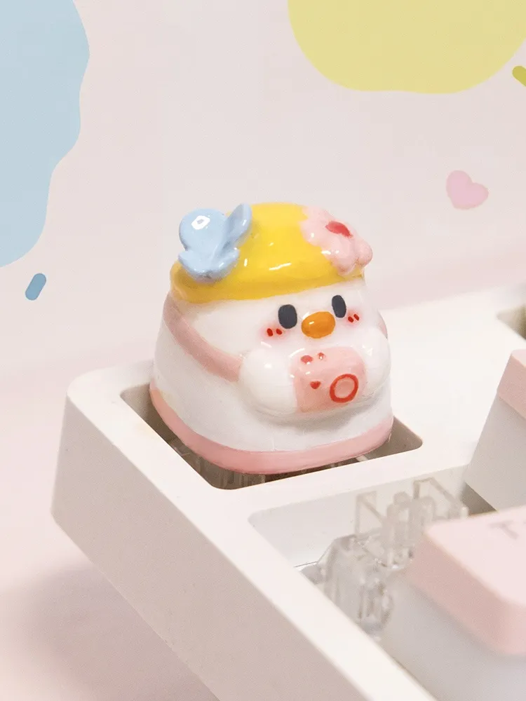 adorable-duck-series-keycaps-side