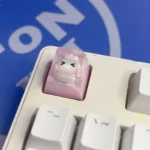 adorable-sequins-series-transparent-keycaps-bun