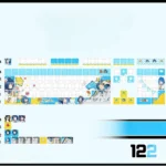 annayanami-oem-keycap-set-mechanical-keyboard-front