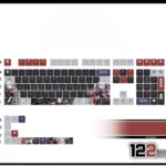 black-sakikotogawa-oem-keycapset-mechanical-keyboard-opaque