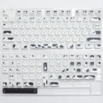 black-white-cat-mao-keycap-set-box