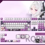 bluearchive-sorasakihina-oem-keycapset-mechanical-keyboard-cover