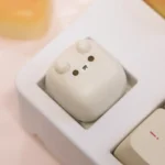 bread-bear-series-keycaps-white