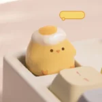 fried-egg-chick-series-keycaps-orange