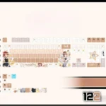 haibaraai-oem-keycap-set-mechanical-keyboard-front