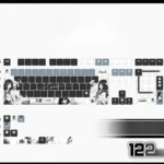 hyouka-eruchitanda-oem-keycapset-mechanical-keyboard-front