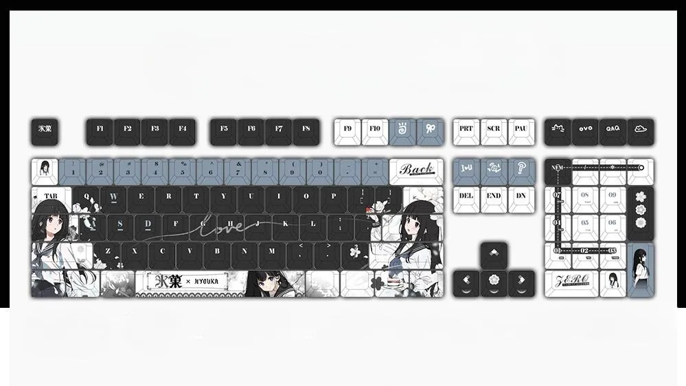 hyouka-eruchitanda-oem-keycapset-mechanical-keyboard-upfront