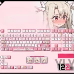 illyasvielvoneinzbern-oem-keycap-set-mechanical-keyboard-cover