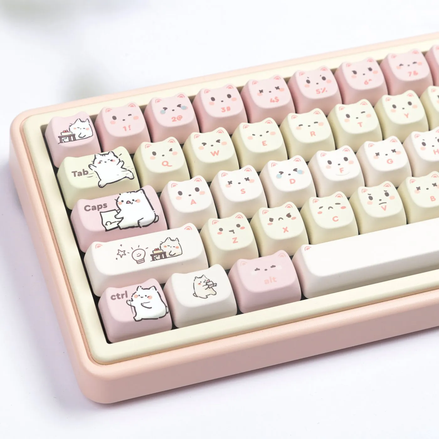 lazy-kitten-mao-keycap-set-side