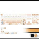 mahirushiina-oem-keycap-set-mechanical-keyboard-front
