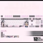 maisakurajima-oem-keycap-set-mechanical-keyboard-side
