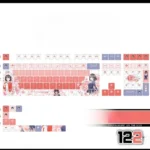 saekano-megumikato-oem-keycapset-mechanical-keyboard-side