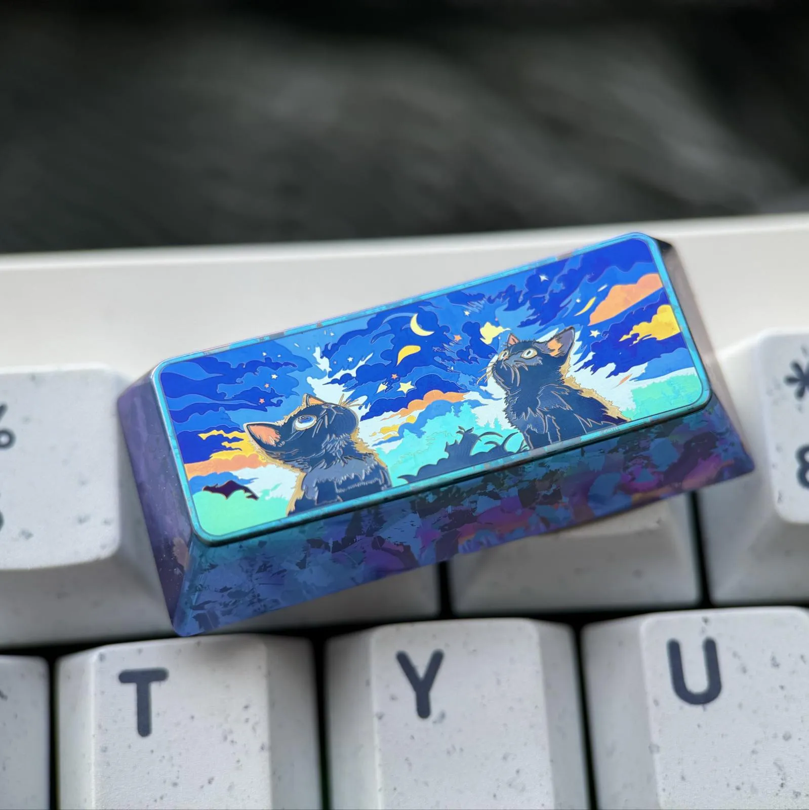 starry-night-cat-series-keycaps-cover