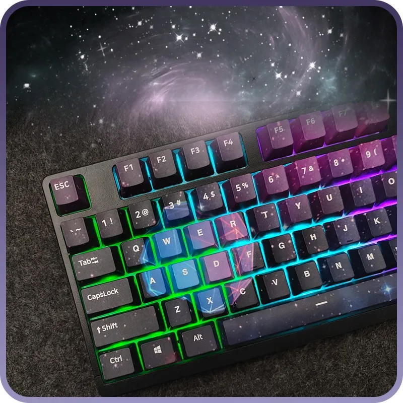 starry-sky-themed-oem-keycap-set-side