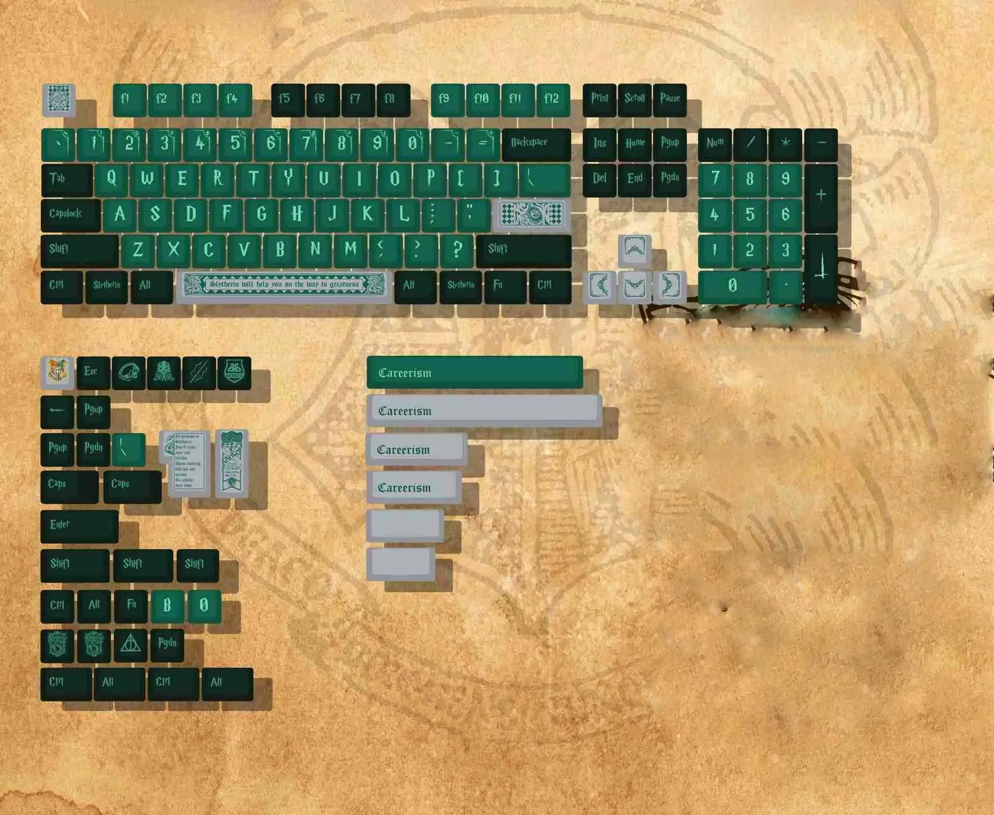 stylish-green-batch-keycap-set-upfront1