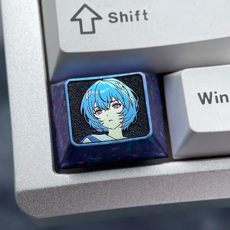 stylish-rei-ayanami-control-key-keycaps-front