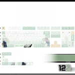 white-mutsumiwakaba-oem-keycapset-mechanical-keyboard-opaque