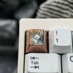 acertain-scientificrailgun-stylish-mikoto-misaka-keycaps-orangered