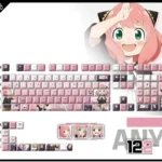 anya-forger-oem-keycapset-mechanical-keyboard-cover