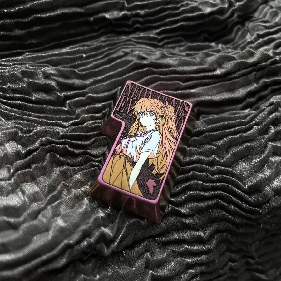 asuka-langley-soryu-7shaped-enterkey-keycap-front
