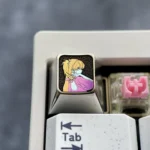 asuka-langley-soryu-tucking-hair-keycaps-grey