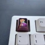 asuka-langley-soryu-tucking-hair-keycaps-red