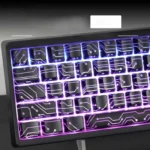 black-electronic-vision-oem-keycap-set-front