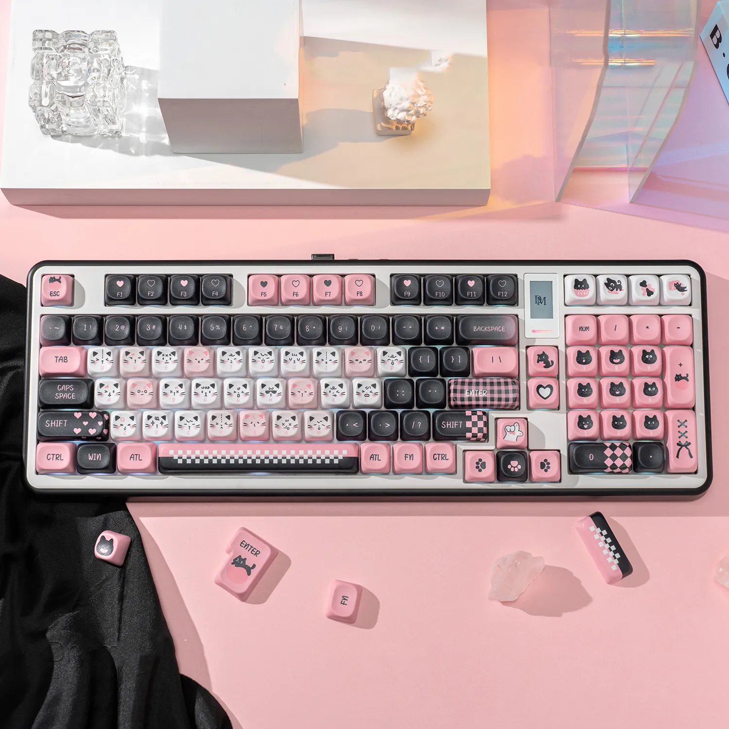 blackcat-mo-keycapset-trimode-mechanical-keyboard-cover