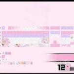bluearchive-misonomika-oem-keycapset-mechanical-keyboard-side