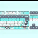 bluearchive-tendoualice-cherry-keycapset-mechanical-keyboard-upfront